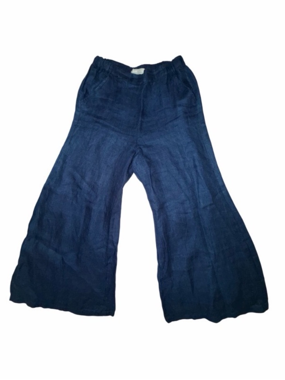 CP Shades x Gorsuch Wide Leg Navy Linen Pants